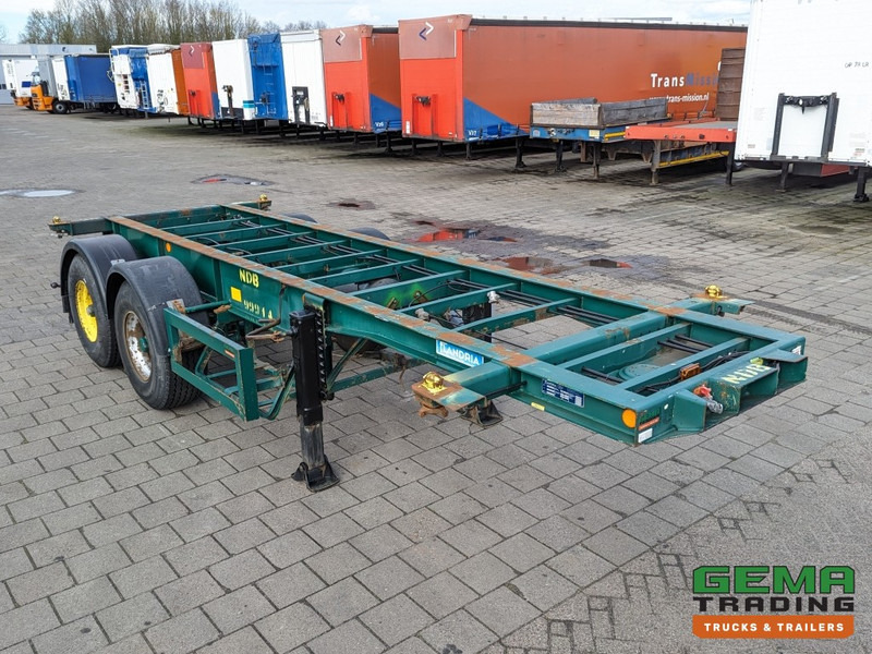 Flandria OP CC 2A 20FT 2-Assen ROR DrumBrakes - Leaf Suspension - 3120KG (O1789) - Containertransporter/ Wissellaadbak oplegger: afbeelding 4 Flandria OP CC 2A 20FT 2-Assen ROR DrumBrakes - Leaf Suspension - 3120KG (O1789) - Containertransporter/ Wissellaadbak oplegger: afbeelding 4
