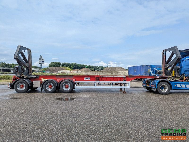 Containertransporter/ Wissellaadbak oplegger HAMMAR 160 HE 3-Assen - SideLoader - 33T - ContainerStacking - Afstandbediening: afbeelding 9