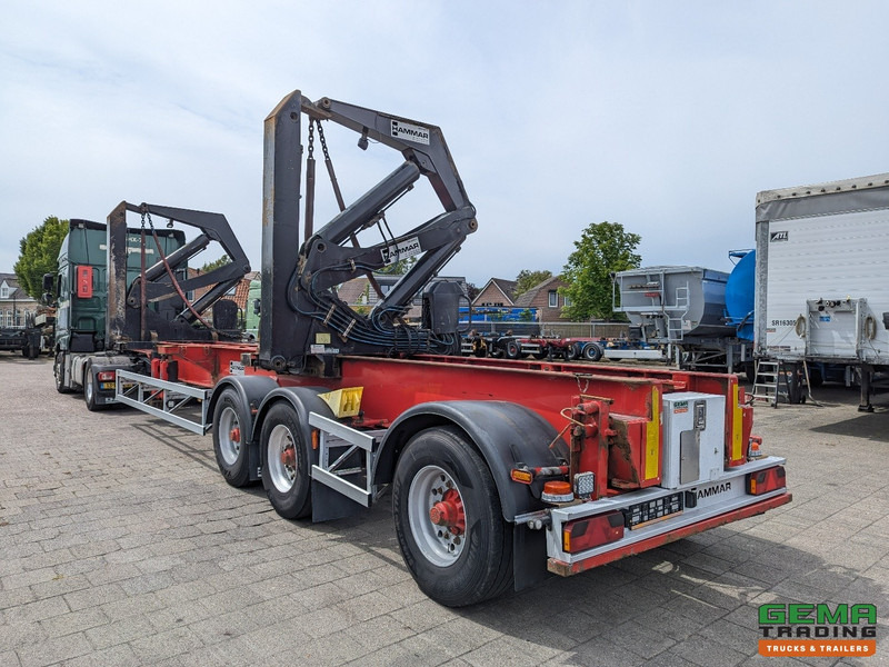 Containertransporter/ Wissellaadbak oplegger HAMMAR 160 HE 3-Assen - SideLoader - 33T - ContainerStacking - Afstandbediening: afbeelding 12