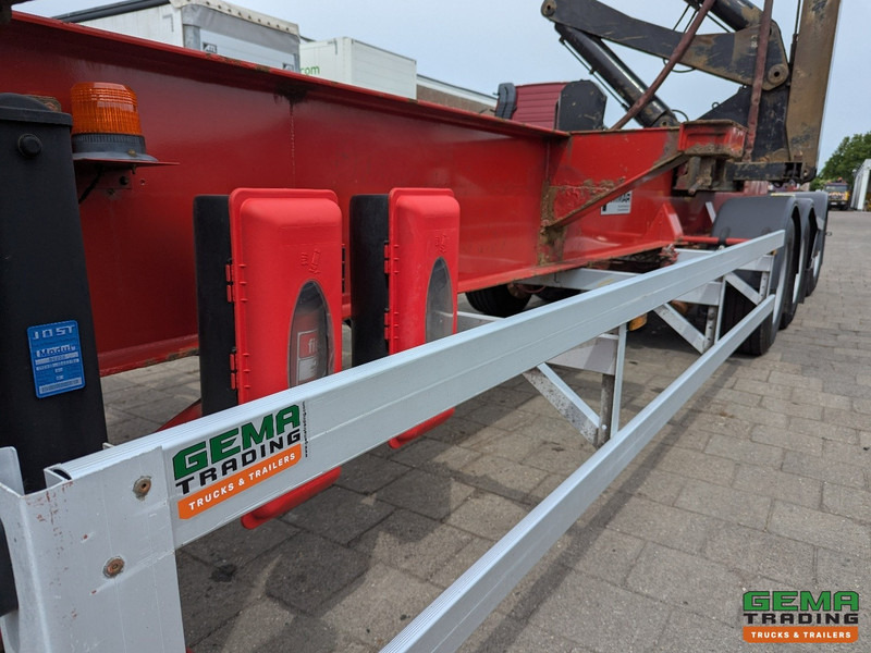 Containertransporter/ Wissellaadbak oplegger HAMMAR 160 HE 3-Assen - SideLoader - 33T - ContainerStacking - Afstandbediening: afbeelding 17
