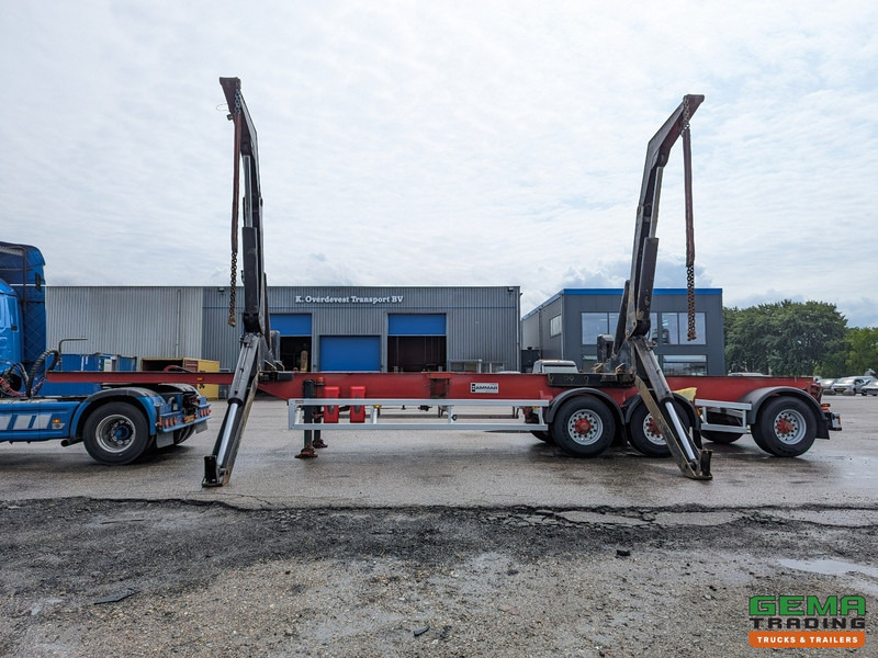 Containertransporter/ Wissellaadbak oplegger HAMMAR 160 HE 3-Assen - SideLoader - 33T - ContainerStacking - Afstandbediening: afbeelding 10