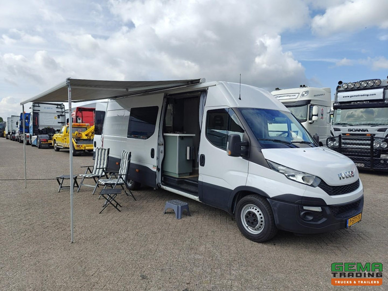 Iveco Daily 5-130 2 Persoons Camper - Airco/Boiler/Toilet - 134.000km - Fiamma Luifel - Fietsendrager - 05/2026 APK - Buscamper: afbeelding 1 Iveco Daily 5-130 2 Persoons Camper - Airco/Boiler/Toilet - 134.000km - Fiamma Luifel - Fietsendrager - 05/2026 APK - Buscamper: afbeelding 1