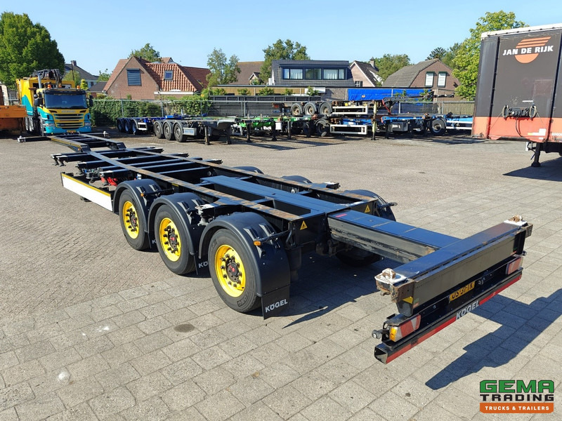 Kögel PORT 40 SIMPLEX 20 3-Assen SAF - Schijfremmen - 20/30/40FT Aansluiting - Achterschuiver - Containertransporter/ Wissellaadbak oplegger: afbeelding 5 Kögel PORT 40 SIMPLEX 20 3-Assen SAF - Schijfremmen - 20/30/40FT Aansluiting - Achterschuiver - Containertransporter/ Wissellaadbak oplegger: afbeelding 5
