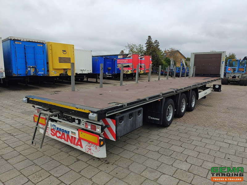 Krone SD 3-Assen Krone - MEGA - LiftAs - Schijfremmen - Open laadbak - Rongpotten/Rongen - Twistlocks - Open bak met boorden oplegger: afbeelding 2 Krone SD 3-Assen Krone - MEGA - LiftAs - Schijfremmen - Open laadbak - Rongpotten/Rongen - Twistlocks - Open bak met boorden oplegger: afbeelding 2