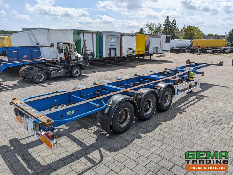 Krone SD27 3-Assen BPW Drumbrakes - 4700KG - All Connections (O1913) - Containertransporter/ Wissellaadbak oplegger: afbeelding 1 Krone SD27 3-Assen BPW Drumbrakes - 4700KG - All Connections (O1913) - Containertransporter/ Wissellaadbak oplegger: afbeelding 1