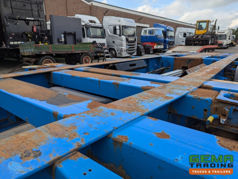 Containertransporter/ Wissellaadbak oplegger Krone SD27 3-Assen BPW Drumbrakes - 5530KG - All Connections - NOT SLIDING (O2048): afbeelding 12