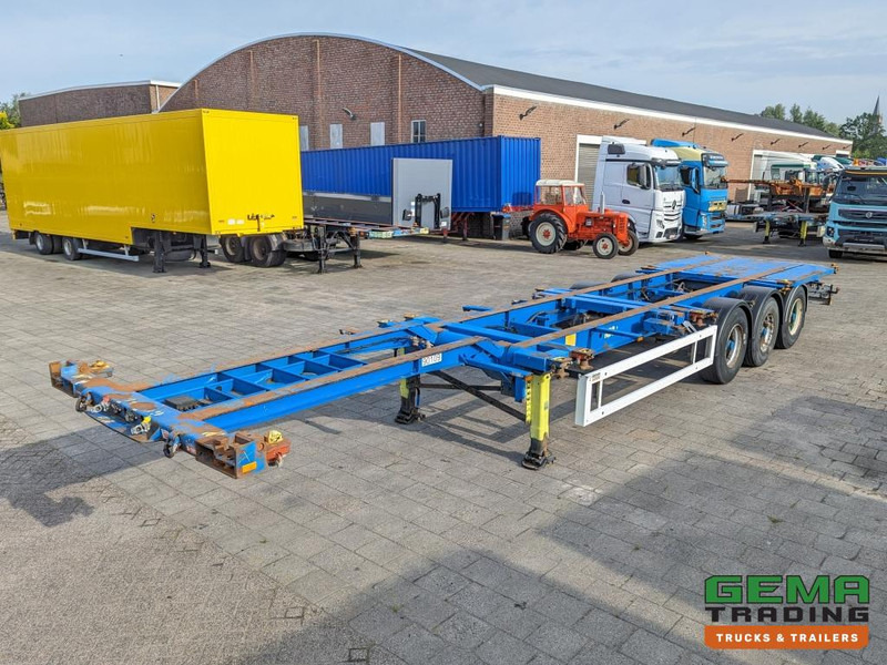 Krone SDC-27 3-Assen BPW Drumbrakes - 5340KG - All Connections (O1912) - Containertransporter/ Wissellaadbak oplegger: afbeelding 1 Krone SDC-27 3-Assen BPW Drumbrakes - 5340KG - All Connections (O1912) - Containertransporter/ Wissellaadbak oplegger: afbeelding 1