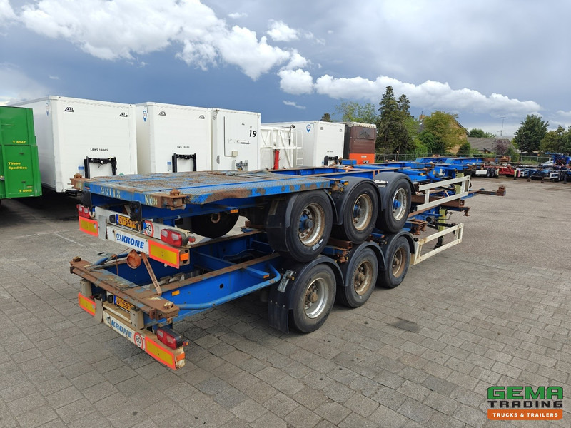 Krone SDC 27 3-assen BPW - DrumBrakes - 4700KG - 2x 20FT 1x 30FT 1x40FT - Pakket van 2 - Containertransporter/ Wissellaadbak oplegger: afbeelding 1 Krone SDC 27 3-assen BPW - DrumBrakes - 4700KG - 2x 20FT 1x 30FT 1x40FT - Pakket van 2 - Containertransporter/ Wissellaadbak oplegger: afbeelding 1