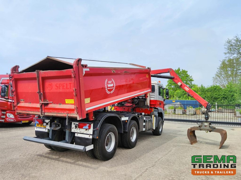 MAN TGS 26.400 6x6 4 Daycab Euro4 - HMF1643Z2 - Hyva 2-Zijdige Kipper 5.4m. - REBUILT ENGINE - TOP! (V584) - Kipper vrachtwagen, Kraanwagen: afbeelding 4 MAN TGS 26.400 6x6 4 Daycab Euro4 - HMF1643Z2 - Hyva 2-Zijdige Kipper 5.4m. - REBUILT ENGINE - TOP! (V584) - Kipper vrachtwagen, Kraanwagen: afbeelding 4