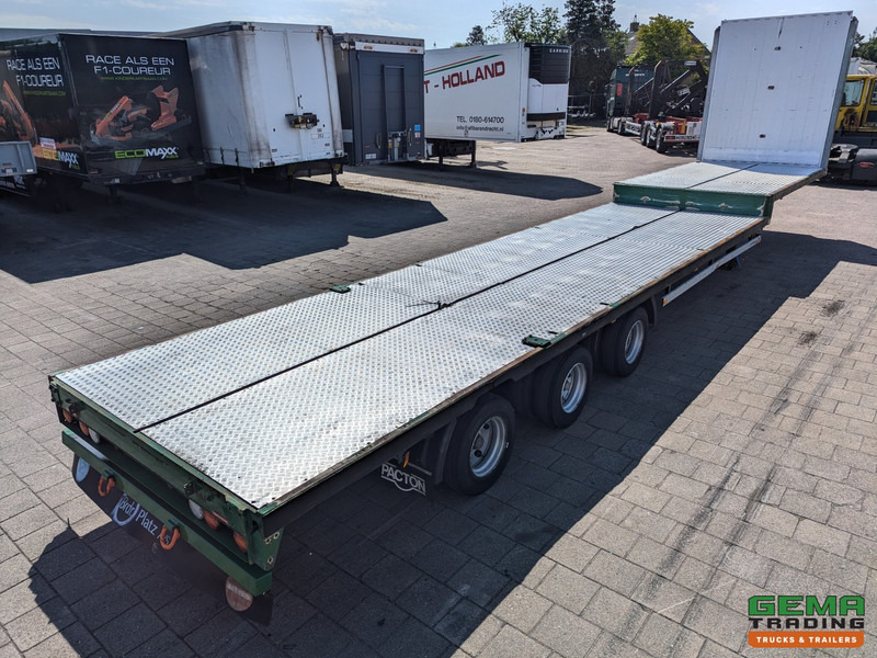 Pacton SXD3 3-Assen - Semi Dieplader - Hydr. Steunpoten - Traanplaat vloer - 3e as naloop gestuurd - Dieplader oplegger: afbeelding 2 Pacton SXD3 3-Assen - Semi Dieplader - Hydr. Steunpoten - Traanplaat vloer - 3e as naloop gestuurd - Dieplader oplegger: afbeelding 2