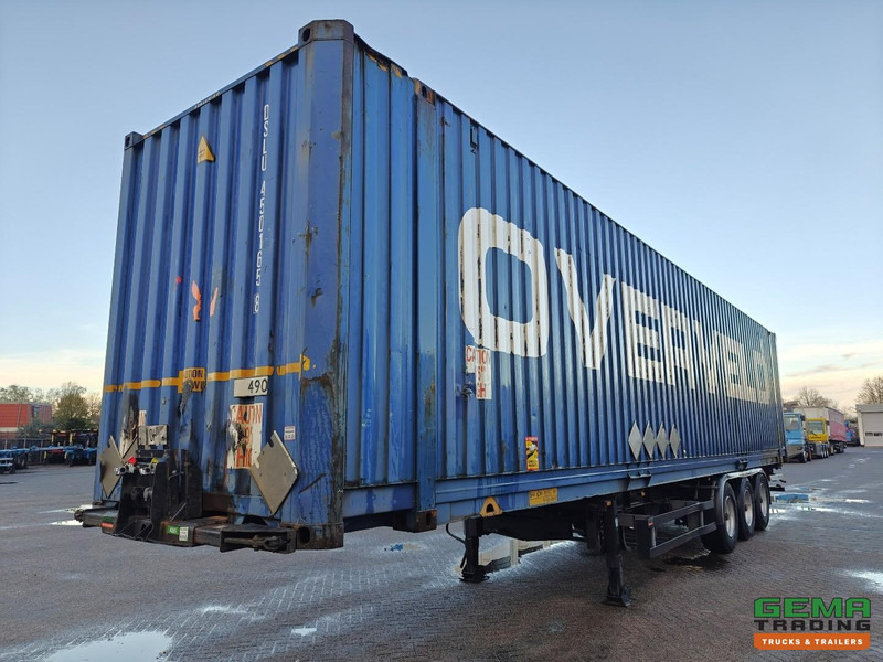 Pacton T3-007 3-Assen BPW - Containerchassis + 45FT HiCube Container - Reservewieldrager - Containertransporter/ Wissellaadbak oplegger: afbeelding 2 Pacton T3-007 3-Assen BPW - Containerchassis + 45FT HiCube Container - Reservewieldrager - Containertransporter/ Wissellaadbak oplegger: afbeelding 2