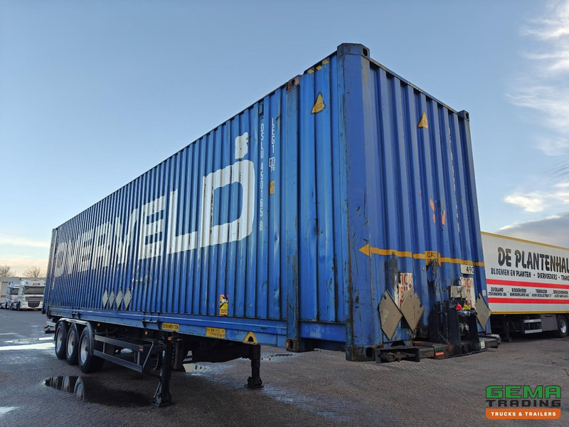 Pacton T3-007 3-Assen BPW - Containerchassis + 45FT HiCube Container - Reservewieldrager - Containertransporter/ Wissellaadbak oplegger: afbeelding 5 Pacton T3-007 3-Assen BPW - Containerchassis + 45FT HiCube Container - Reservewieldrager - Containertransporter/ Wissellaadbak oplegger: afbeelding 5