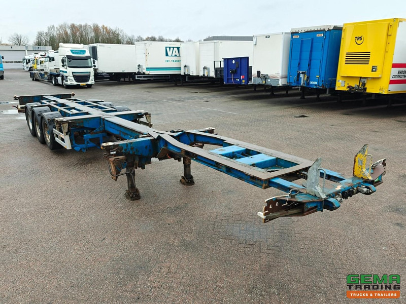 Pacton T3-010 3-Assen BPW - MULTI - Trommelremmen - LiftAs - 3x Uitschuifbaar - 11/2026 APK - Containertransporter/ Wissellaadbak oplegger: afbeelding 5 Pacton T3-010 3-Assen BPW - MULTI - Trommelremmen - LiftAs - 3x Uitschuifbaar - 11/2026 APK - Containertransporter/ Wissellaadbak oplegger: afbeelding 5