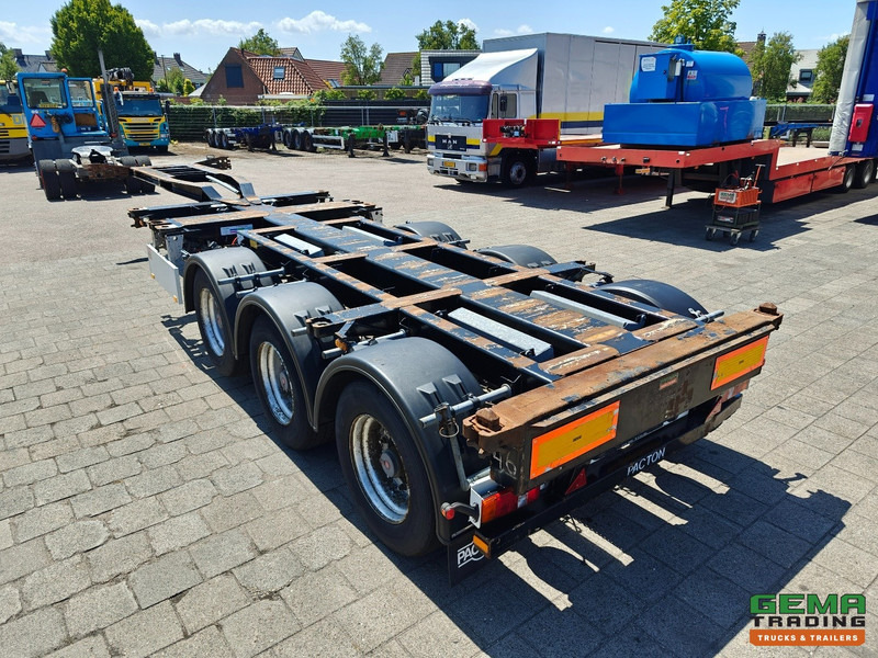 Pacton T3-010 3-Assen SAF - MULTI - Trommelremmen - LiftAs - 3x Uitschuifbaar - Containertransporter/ Wissellaadbak oplegger: afbeelding 2 Pacton T3-010 3-Assen SAF - MULTI - Trommelremmen - LiftAs - 3x Uitschuifbaar - Containertransporter/ Wissellaadbak oplegger: afbeelding 2