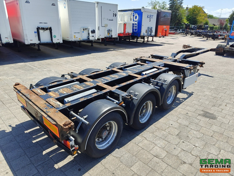Pacton T3-010 3-Assen SAF - MULTI - Trommelremmen - LiftAs - 3x Uitschuifbaar - Containertransporter/ Wissellaadbak oplegger: afbeelding 3 Pacton T3-010 3-Assen SAF - MULTI - Trommelremmen - LiftAs - 3x Uitschuifbaar - Containertransporter/ Wissellaadbak oplegger: afbeelding 3