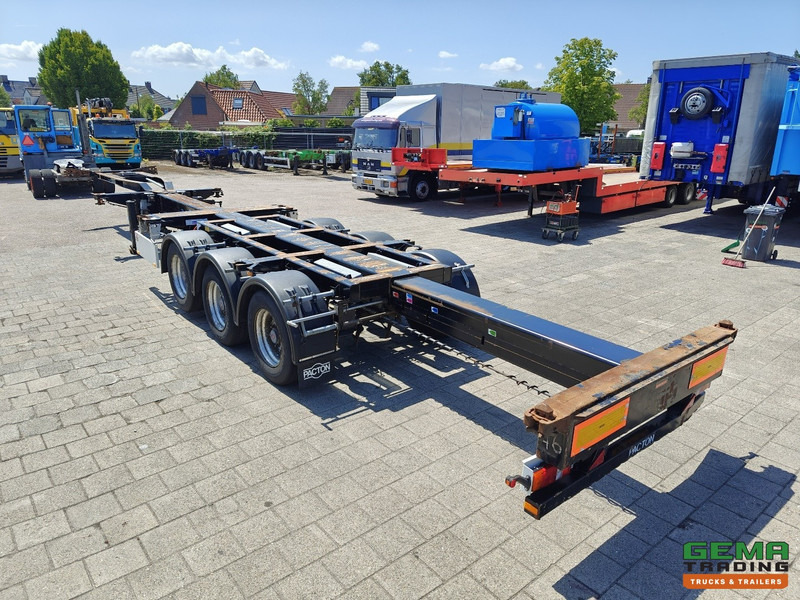 Pacton T3-010 3-Assen SAF - MULTI - Trommelremmen - LiftAs - 3x Uitschuifbaar - Containertransporter/ Wissellaadbak oplegger: afbeelding 4 Pacton T3-010 3-Assen SAF - MULTI - Trommelremmen - LiftAs - 3x Uitschuifbaar - Containertransporter/ Wissellaadbak oplegger: afbeelding 4