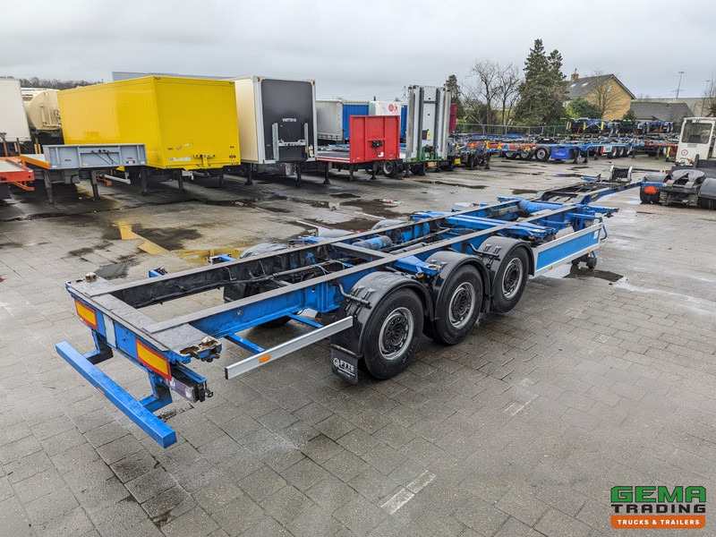 Pacton TXC339 3-Assen SAF - Schijfremmen - Lift-As - Vast - Reservewiel - 2x 20 30 40 45FT - Containertransporter/ Wissellaadbak oplegger: afbeelding 1 Pacton TXC339 3-Assen SAF - Schijfremmen - Lift-As - Vast - Reservewiel - 2x 20 30 40 45FT - Containertransporter/ Wissellaadbak oplegger: afbeelding 1