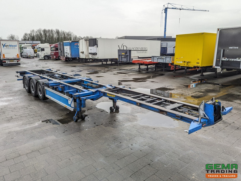 Pacton TXC339 3-Assen SAF - Schijfremmen - Lift-As - Vast - Reservewiel - 2x 20 30 40 45FT - Containertransporter/ Wissellaadbak oplegger: afbeelding 4 Pacton TXC339 3-Assen SAF - Schijfremmen - Lift-As - Vast - Reservewiel - 2x 20 30 40 45FT - Containertransporter/ Wissellaadbak oplegger: afbeelding 4