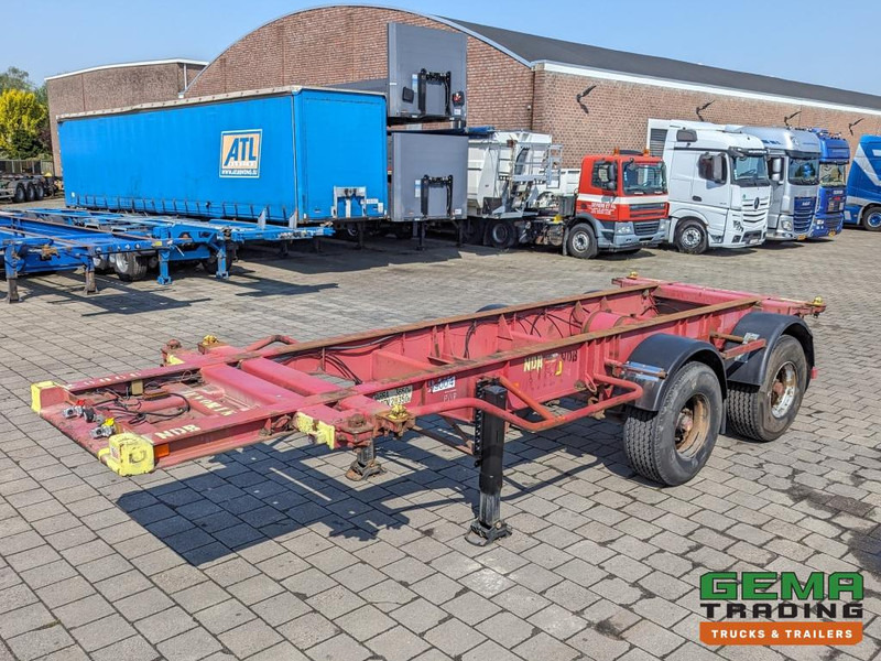 SHLADOT SD-901M 2-Assen ROR DrumBrakes - SteelSuspension - 20FT Connection (O1870) - Containertransporter/ Wissellaadbak oplegger: afbeelding 1 SHLADOT SD-901M 2-Assen ROR DrumBrakes - SteelSuspension - 20FT Connection (O1870) - Containertransporter/ Wissellaadbak oplegger: afbeelding 1