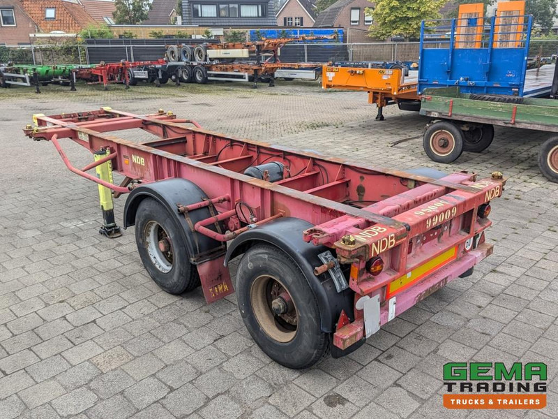 SHLADOT SD-901M 20FT 2-Assen ROR DrumBrakes - Steel Suspension - 20 units in Stock (O1985) - Containertransporter/ Wissellaadbak oplegger: afbeelding 3 SHLADOT SD-901M 20FT 2-Assen ROR DrumBrakes - Steel Suspension - 20 units in Stock (O1985) - Containertransporter/ Wissellaadbak oplegger: afbeelding 3