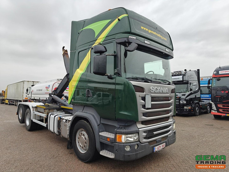 Scania R450 6x2/4 Topline Euro6A - Retarder - HaakarmSysteem Marrel 26T - Standairco - LiftAs - Vangmuil - Dubbele Tanks - Haakarmsysteem vrachtwagen: afbeelding 3 Scania R450 6x2/4 Topline Euro6A - Retarder - HaakarmSysteem Marrel 26T - Standairco - LiftAs - Vangmuil - Dubbele Tanks - Haakarmsysteem vrachtwagen: afbeelding 3