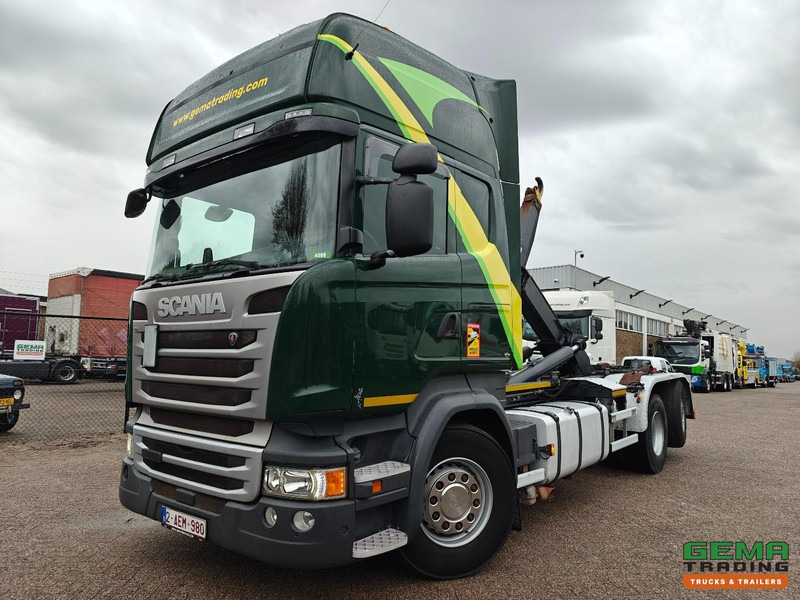 Scania R450 6x2/4 Topline Euro6A - Retarder - HaakarmSysteem Marrel 26T - Standairco - LiftAs - Vangmuil - Dubbele Tanks - Haakarmsysteem vrachtwagen: afbeelding 1 Scania R450 6x2/4 Topline Euro6A - Retarder - HaakarmSysteem Marrel 26T - Standairco - LiftAs - Vangmuil - Dubbele Tanks - Haakarmsysteem vrachtwagen: afbeelding 1