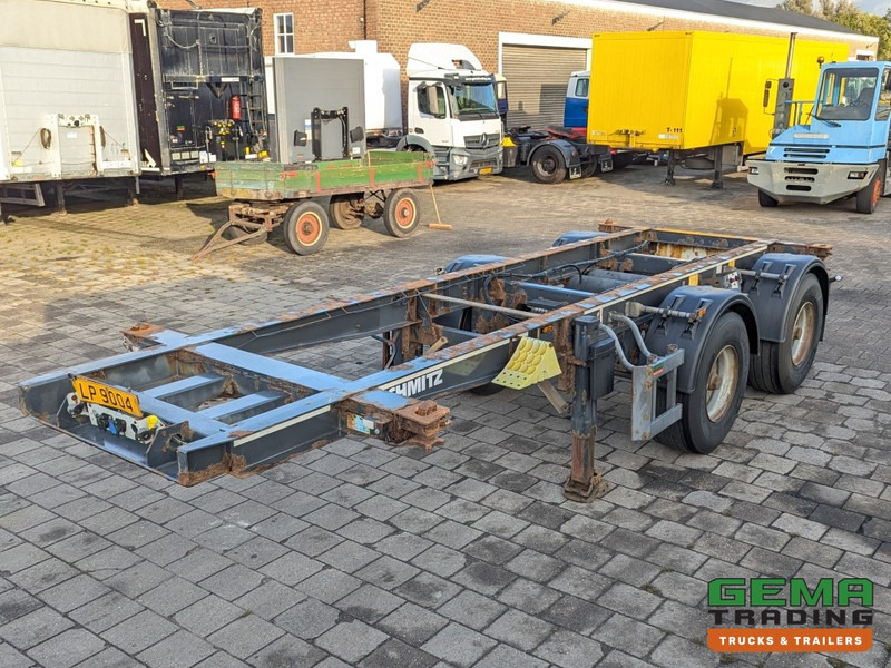 Schmitz Cargobull SCF 20 2-Assen BPW DrumBrakes - 20FT Connection - 2419KG (O2060) - Containertransporter/ Wissellaadbak oplegger: afbeelding 1 Schmitz Cargobull SCF 20 2-Assen BPW DrumBrakes - 20FT Connection - 2419KG (O2060) - Containertransporter/ Wissellaadbak oplegger: afbeelding 1