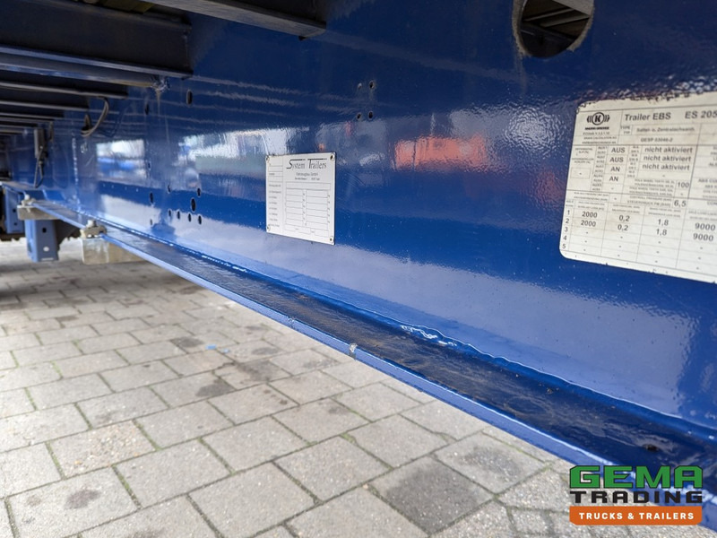 Open bak met boorden oplegger System PRS18 2-Assen BPW Open Laadbak - Rongpotten + Rongen  - HH Vloer: afbeelding 11