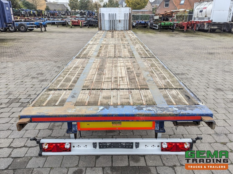 Open bak met boorden oplegger System PRS18 2-Assen BPW Open Laadbak - Rongpotten + Rongen  - HH Vloer: afbeelding 6