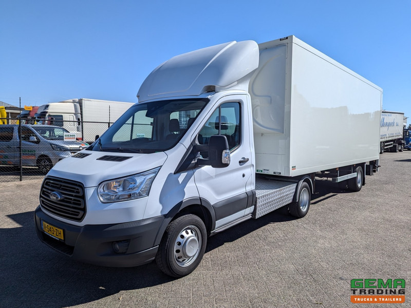 Trekker Ford Transit 35-17 4x2 Euro6Y - BE Combi 72.000KM met Veldhuizen Oplegger + Laadklep 1000KG - 09/2025APK: afbeelding 1