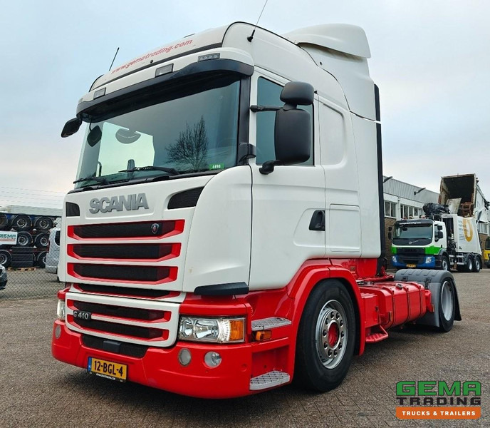 Scania G410 4x2 Highline Euro6A - Vollucht - Pneumatische Hefschotel - 375.000km - 10/2026 APK - Trekker: afbeelding 1 Scania G410 4x2 Highline Euro6A - Vollucht - Pneumatische Hefschotel - 375.000km - 10/2026 APK - Trekker: afbeelding 1