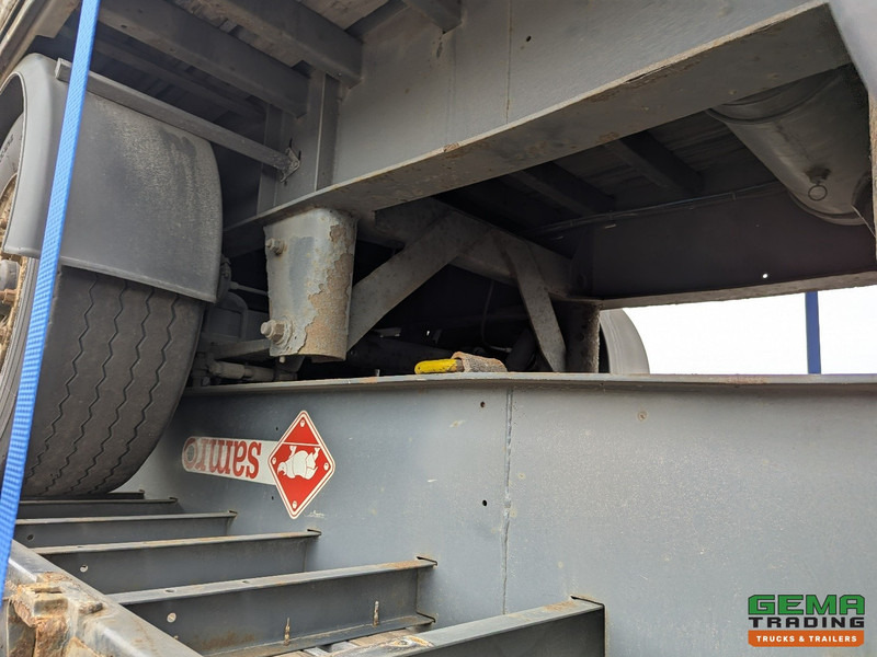 Schuifzeiloplegger Van Hool 3B0064 Pakket 1x van Hool ROR + 4x Samro BPW - Compleet Gestapeld - Hardhoutenvloer - RoestVrij!: afbeelding 16