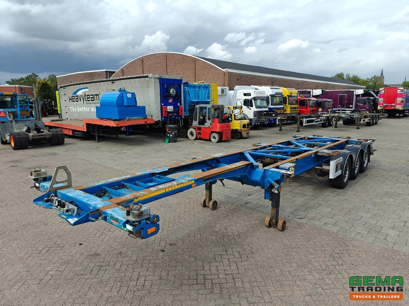 Van Hool 3B0079 3-Assen SAF - Schijfremmen - Alle aansluitingen / Universeel chassis - Containertransporter/ Wissellaadbak oplegger: afbeelding 2 Van Hool 3B0079 3-Assen SAF - Schijfremmen - Alle aansluitingen / Universeel chassis - Containertransporter/ Wissellaadbak oplegger: afbeelding 2