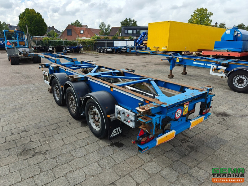Van Hool 3B0079 3-Assen SAF - Schijfremmen - Alle aansluitingen / Universeel chassis - Containertransporter/ Wissellaadbak oplegger: afbeelding 3 Van Hool 3B0079 3-Assen SAF - Schijfremmen - Alle aansluitingen / Universeel chassis - Containertransporter/ Wissellaadbak oplegger: afbeelding 3
