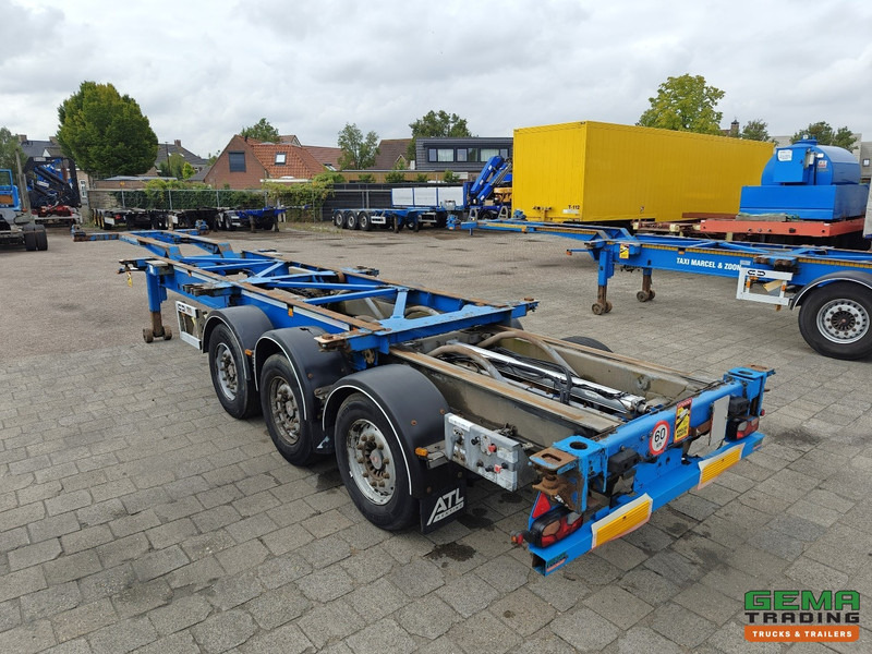 Van Hool 3B0079 3-Assen SAF - Schijfremmen - Alle aansluitingen / Universeel chassis - Containertransporter/ Wissellaadbak oplegger: afbeelding 5 Van Hool 3B0079 3-Assen SAF - Schijfremmen - Alle aansluitingen / Universeel chassis - Containertransporter/ Wissellaadbak oplegger: afbeelding 5