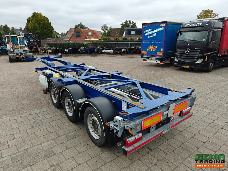 Van Hool A3C002 3-Assen JOST - Schijfremmen - Alle aansluitingen / Universeel chassis - TOP! - 10 stuks op Voorraad - Containertransporter/ Wissellaadbak oplegger: afbeelding 3 Van Hool A3C002 3-Assen JOST - Schijfremmen - Alle aansluitingen / Universeel chassis - TOP! - 10 stuks op Voorraad - Containertransporter/ Wissellaadbak oplegger: afbeelding 3