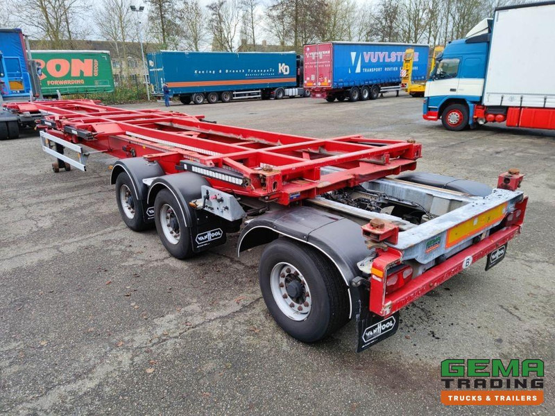 Van Hool A3C002 StuurasAs - 2x 20FT Frames - All Connections (O826) - Containertransporter/ Wissellaadbak oplegger: afbeelding 2 Van Hool A3C002 StuurasAs - 2x 20FT Frames - All Connections (O826) - Containertransporter/ Wissellaadbak oplegger: afbeelding 2