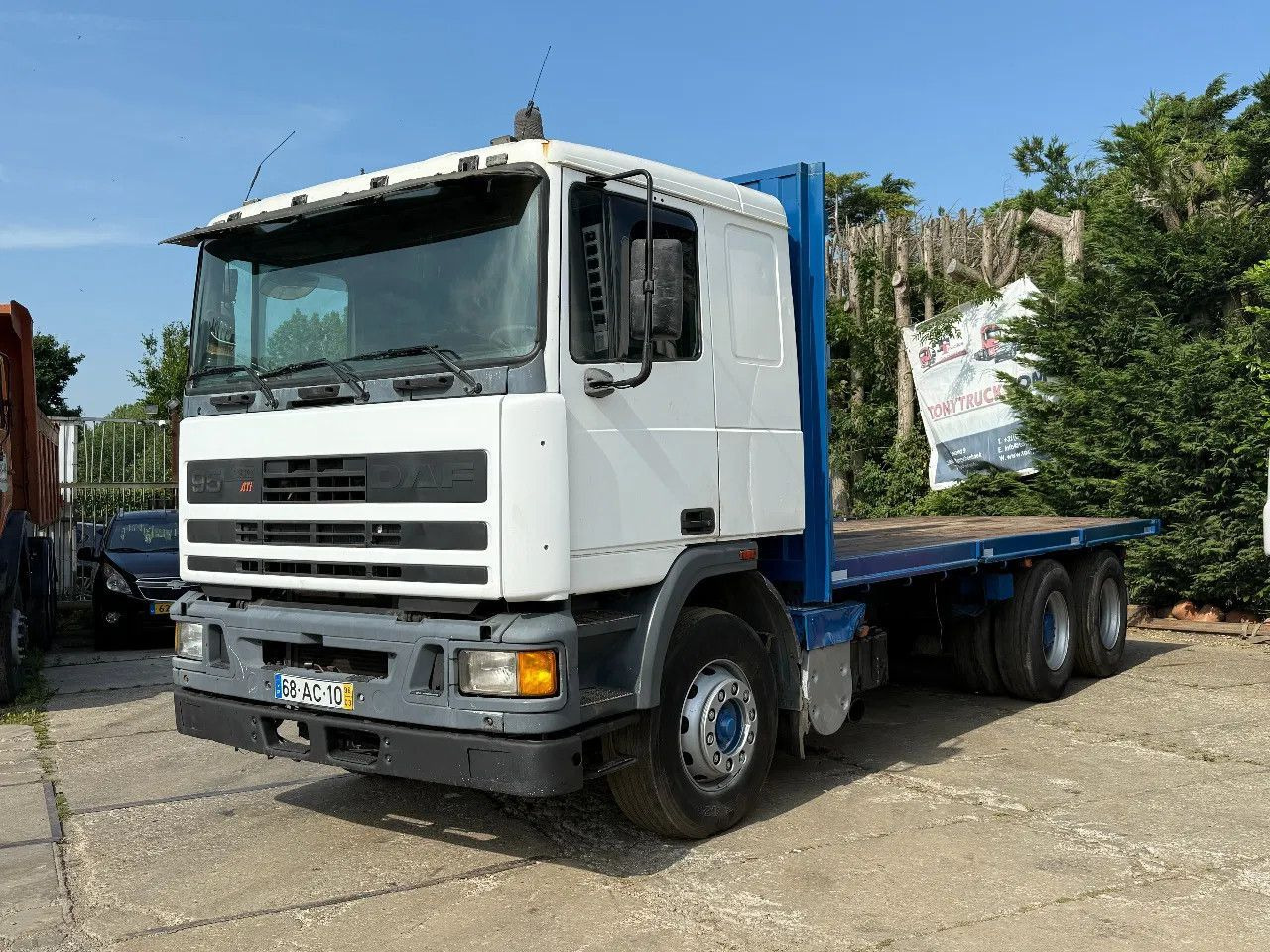 DAF 95.360 ATI 6X2 Chassis ZF Manual Gearbox - Vrachtwagen met open laadbak: afbeelding 2 DAF 95.360 ATI 6X2 Chassis ZF Manual Gearbox - Vrachtwagen met open laadbak: afbeelding 2