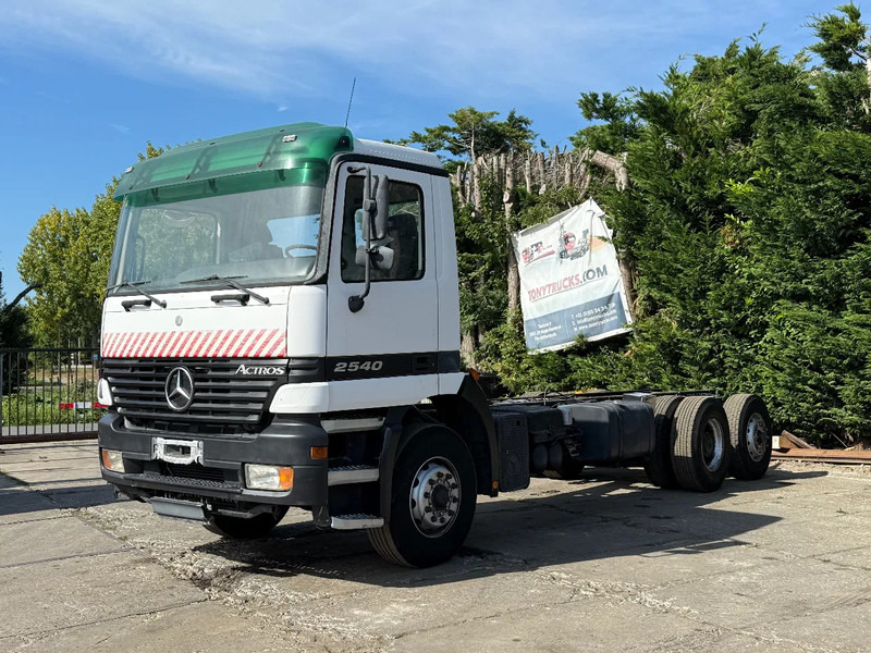 Mercedes-Benz ACTROS 2540 V6 6X2 Chassis Spring/Air EPS 3 Pedal - Chassis vrachtwagen: afbeelding 2 Mercedes-Benz ACTROS 2540 V6 6X2 Chassis Spring/Air EPS 3 Pedal - Chassis vrachtwagen: afbeelding 2