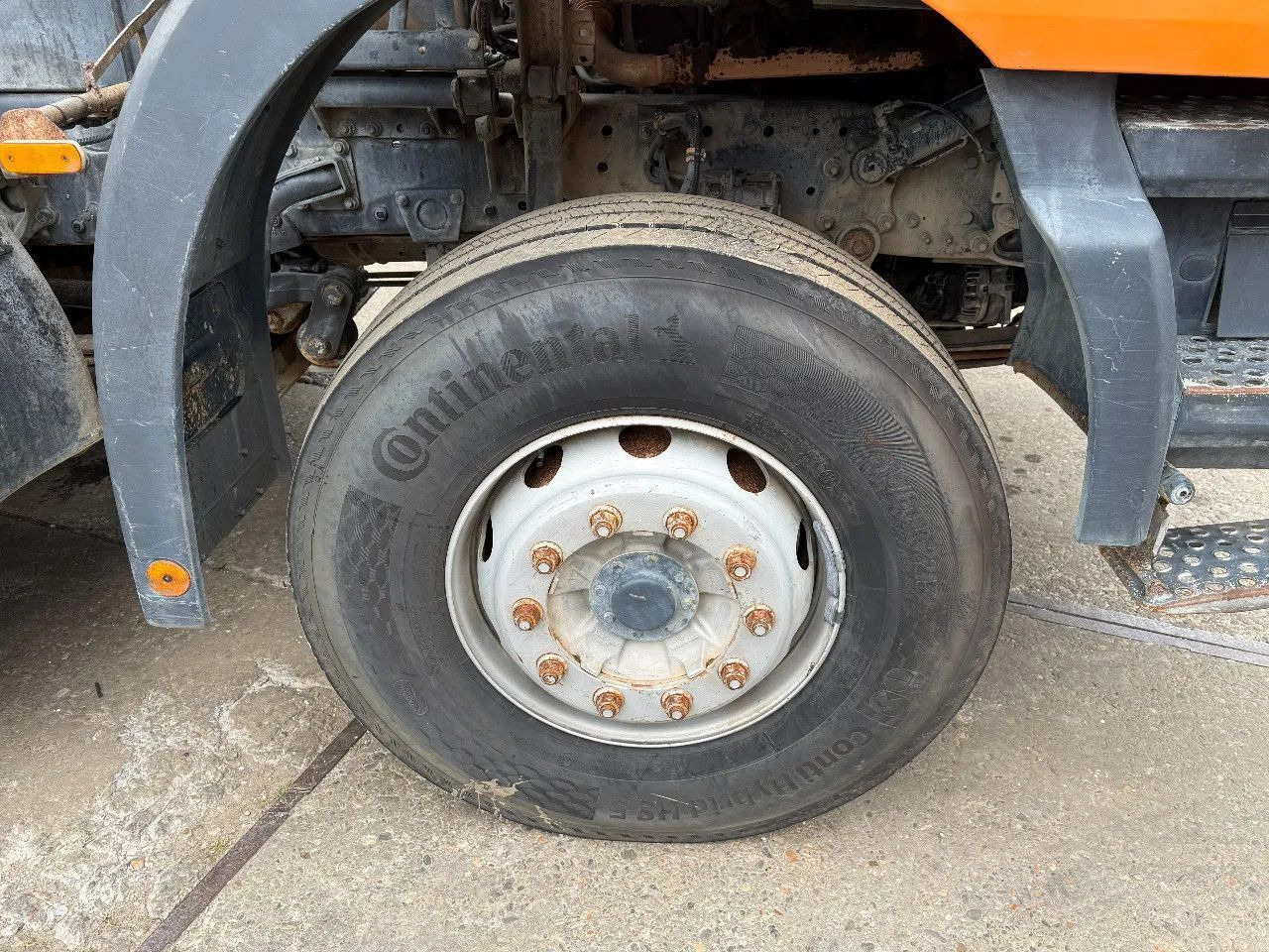 Kipper vrachtwagen Mercedes-Benz Actros 4140 V6 8X4 Tipper Spring/Spring Manual G: afbeelding 10