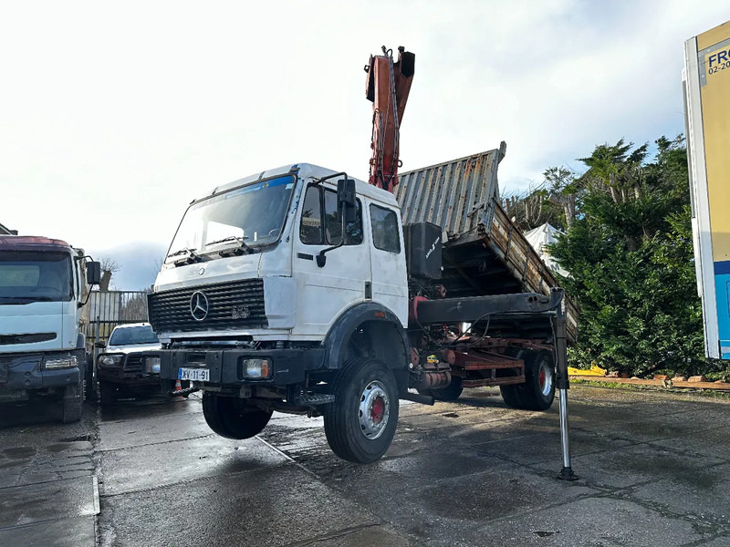Kipper vrachtwagen, Kraanwagen Mercedes-Benz SK 1935 V8 4X2 Tipper Spring/Spring AMCO V825 9T Crane: afbeelding 16 Kipper vrachtwagen, Kraanwagen Mercedes-Benz SK 1935 V8 4X2 Tipper Spring/Spring AMCO V825 9T Crane: afbeelding 16