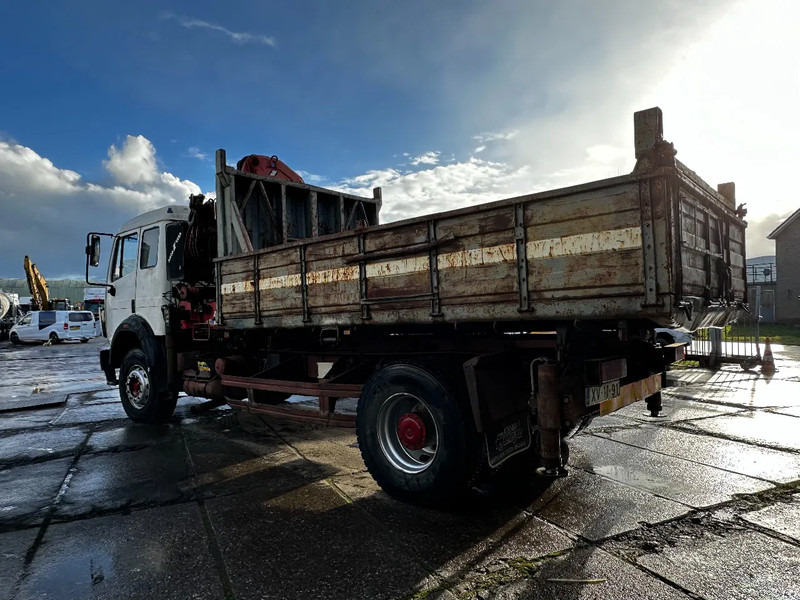 Mercedes-Benz SK 1935 V8 4X2 Tipper Spring/Spring AMCO V825 9T Crane - Kipper vrachtwagen, Kraanwagen: afbeelding 3 Mercedes-Benz SK 1935 V8 4X2 Tipper Spring/Spring AMCO V825 9T Crane - Kipper vrachtwagen, Kraanwagen: afbeelding 3
