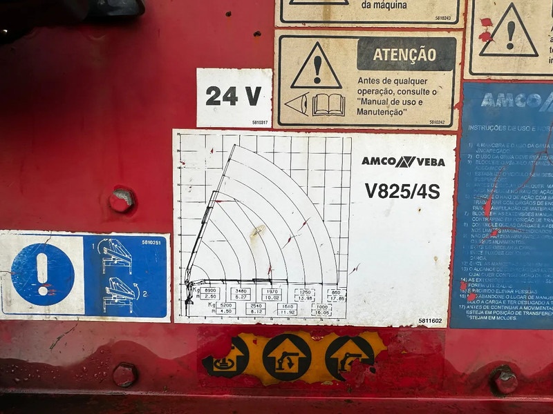 Kipper vrachtwagen, Kraanwagen Mercedes-Benz SK 1935 V8 4X2 Tipper Spring/Spring AMCO V825 9T Crane: afbeelding 14 Kipper vrachtwagen, Kraanwagen Mercedes-Benz SK 1935 V8 4X2 Tipper Spring/Spring AMCO V825 9T Crane: afbeelding 14