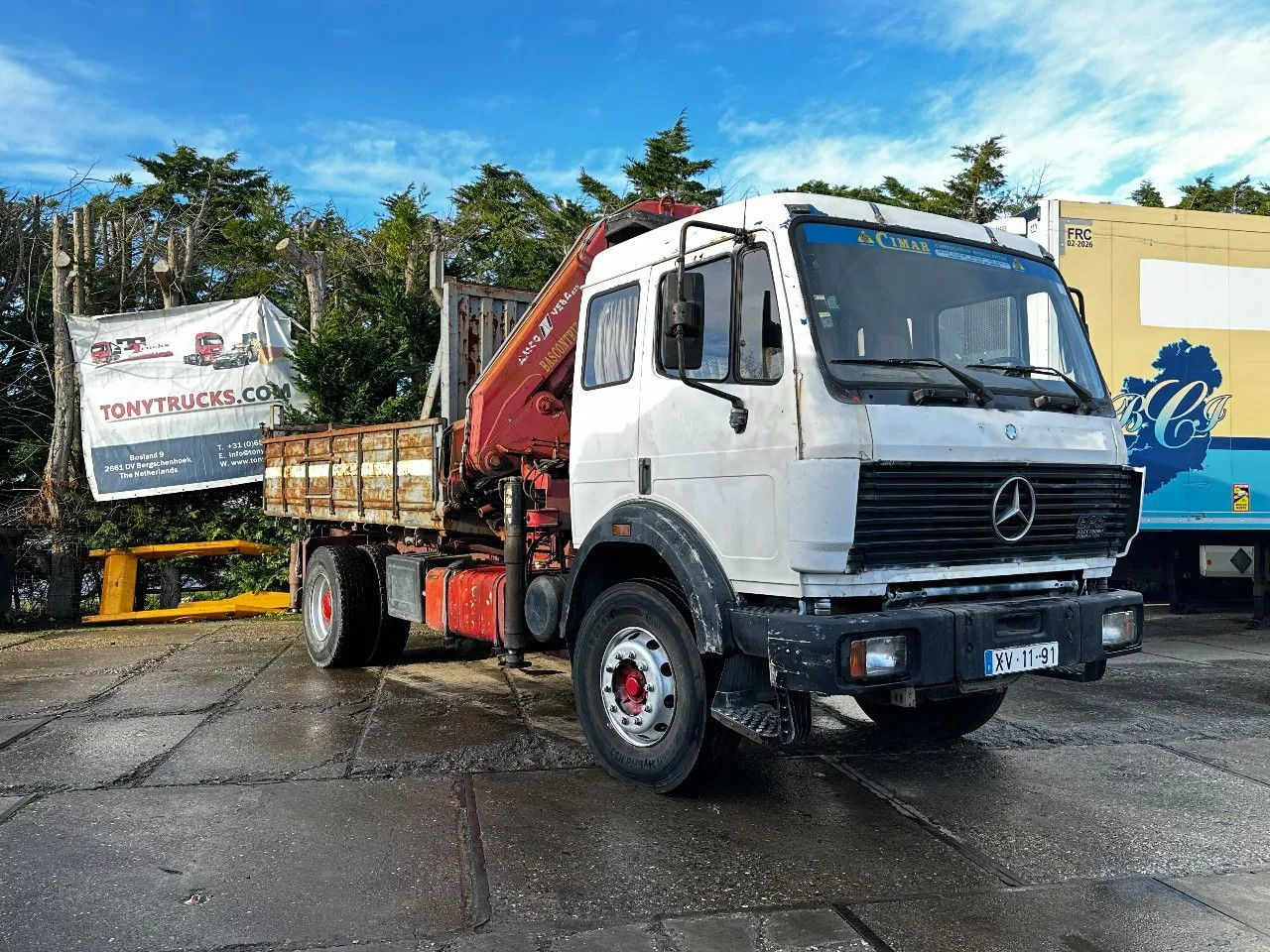 Mercedes-Benz SK 1935 V8 4X2 Tipper Spring/Spring AMCO V825 9T Mercedes-Benz SK 1935 V8 4X2 Tipper Spring/Spring AMCO V825 9T - Kipper vrachtwagen, Kraanwagen: afbeelding 1 Mercedes-Benz SK 1935 V8 4X2 Tipper Spring/Spring AMCO V825 9T Mercedes-Benz SK 1935 V8 4X2 Tipper Spring/Spring AMCO V825 9T - Kipper vrachtwagen, Kraanwagen: afbeelding 1
