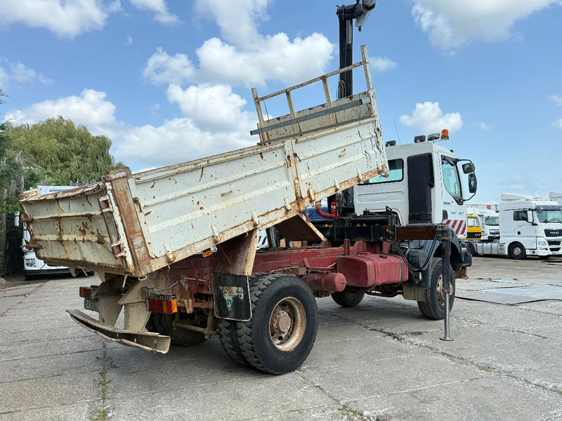 Renault Kerax 400 4X4 Tipper + Hiab 085 Spring/Spring EURO 2 ZF Manual Gearbox - Kipper vrachtwagen, Kraanwagen: afbeelding 5 Renault Kerax 400 4X4 Tipper + Hiab 085 Spring/Spring EURO 2 ZF Manual Gearbox - Kipper vrachtwagen, Kraanwagen: afbeelding 5