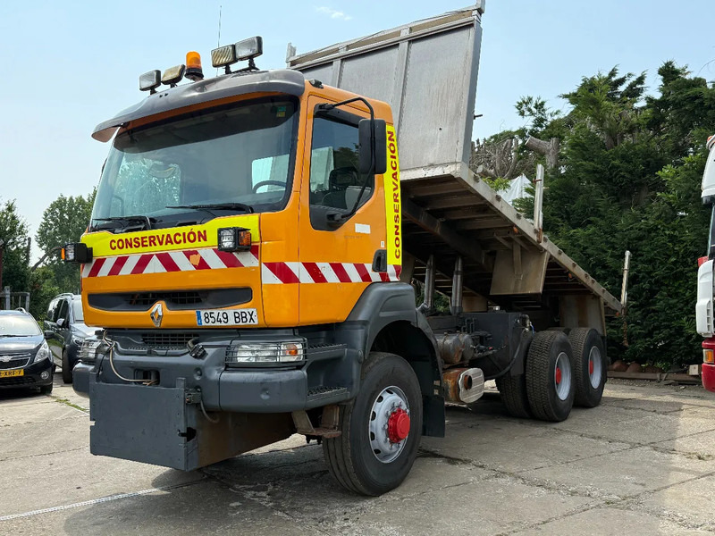 Renault Kerax 400 6X6 Tipper Spring/spring ZF Man Gear EURO 2 - Kipper vrachtwagen: afbeelding 2 Renault Kerax 400 6X6 Tipper Spring/spring ZF Man Gear EURO 2 - Kipper vrachtwagen: afbeelding 2