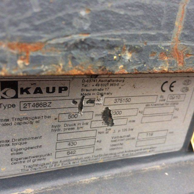 Kaup Fork positioner with separate Sideshift - Aanbouwdeel: afbeelding 1 Kaup Fork positioner with separate Sideshift - Aanbouwdeel: afbeelding 1