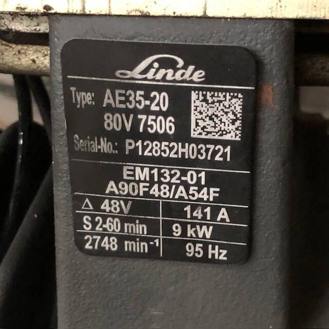 Vooras voor Intern transport Complete Front axle for Linde E35L/ 387/: afbeelding 9