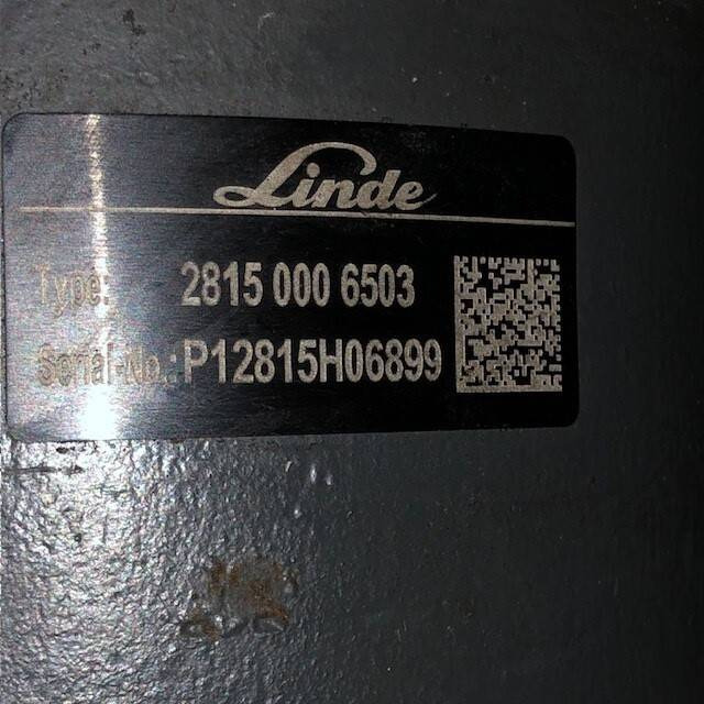 Vooras voor Intern transport Complete Front axle for Linde E35L/ 387/: afbeelding 8