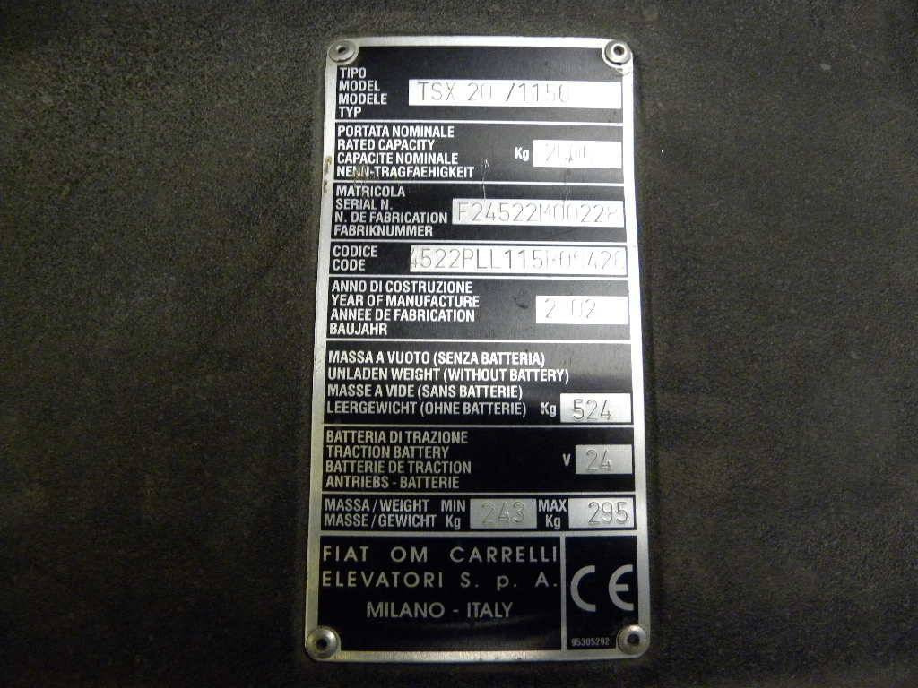 Cover for Om Pimespo ( Fiat )TSX20/1150 - Carrosserie en exterieur voor Intern transport: afbeelding 3 Cover for Om Pimespo ( Fiat )TSX20/1150 - Carrosserie en exterieur voor Intern transport: afbeelding 3